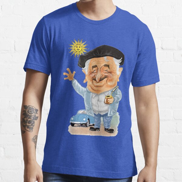 Item preview, Pepe Mujica artwork cartoon caricature designed and sold by PoliticsPrint.