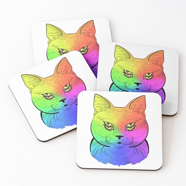 Item preview, The Color Spectrum Cat designed and sold by missmann.