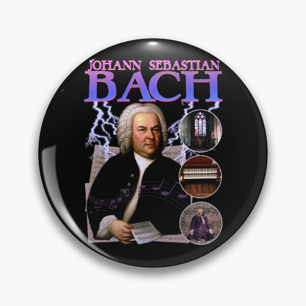Item preview, BACH RAP TEE Classical Composer Music Vintage Band Tee (Version 2) designed and sold by blueversion.