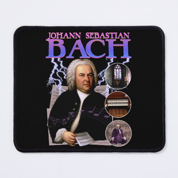Item preview, BACH RAP TEE Classical Composer Music Vintage Band Tee (Version 2) designed and sold by blueversion.