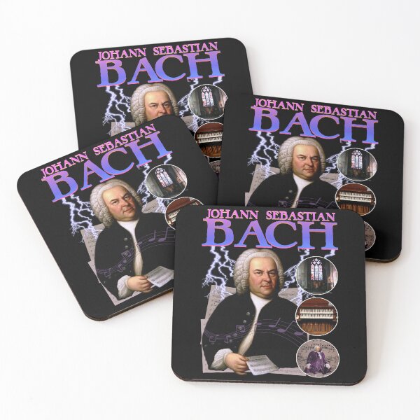 Item preview, BACH RAP TEE Classical Composer Music Vintage Band Tee (Version 2) designed and sold by blueversion.