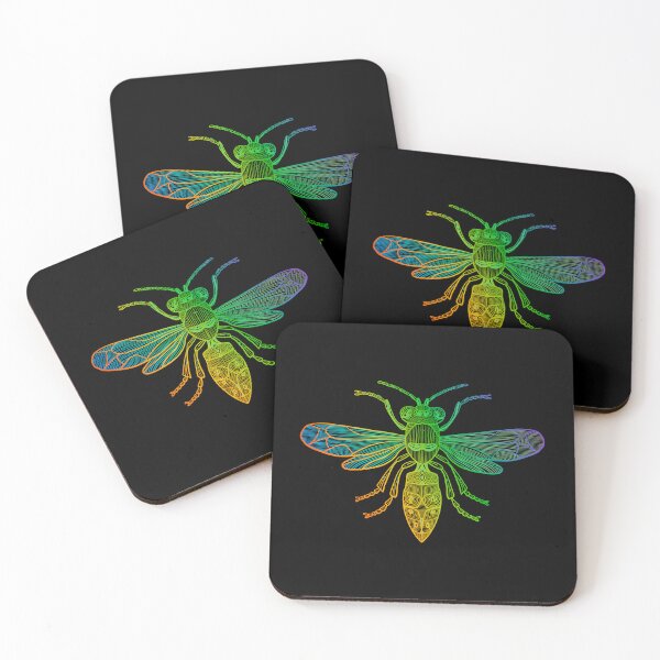 Item preview, Rainbow Wasp designed and sold by DaveDanchuk.