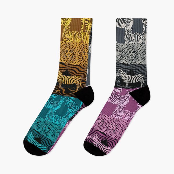 Item preview, Zebra Safari Multicolor Art Design    designed and sold by AmezMemes.