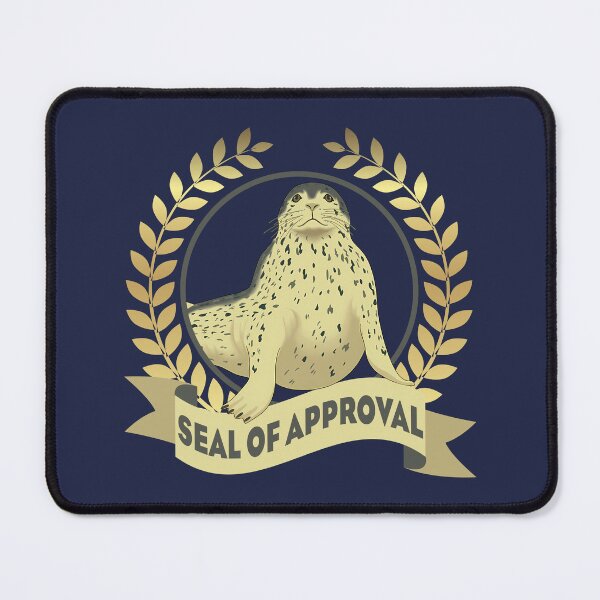 Item preview, Seal Of Approval - Funny Animal designed and sold by Studiopork.