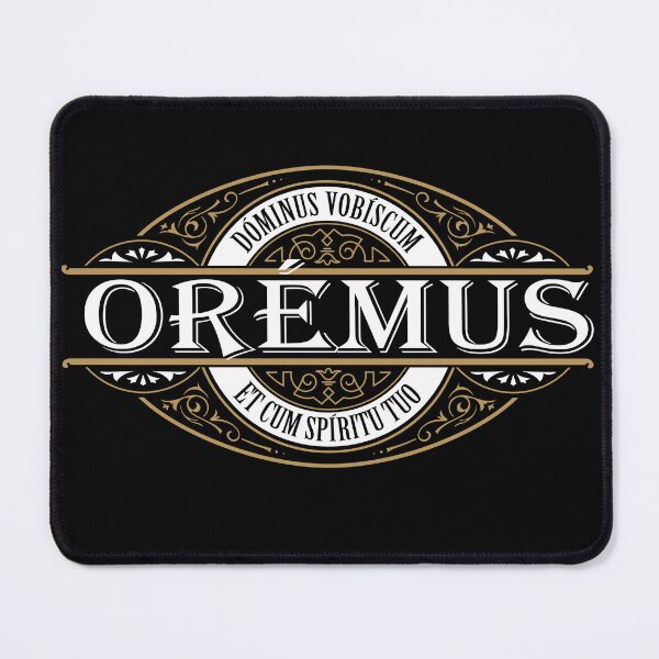 Item preview, Traditional Latin Mass Oremus Dominus Vobiscum Catholic designed and sold by HappyCatholics.