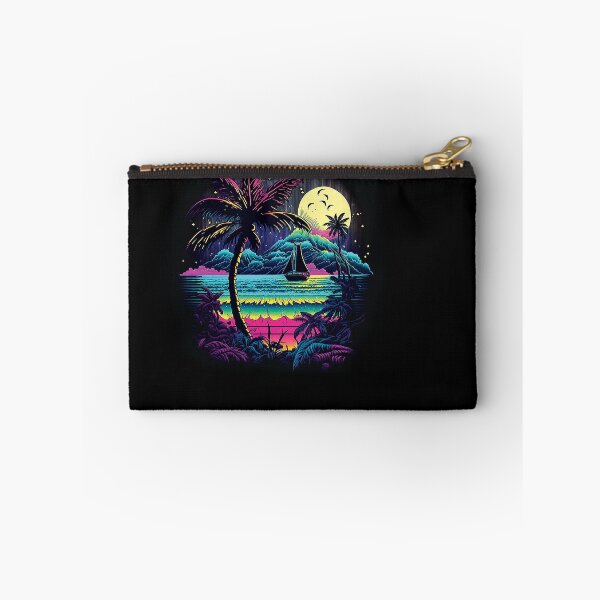 Item preview, Dark neon island ocean#3 designed and sold by FunArt4You.