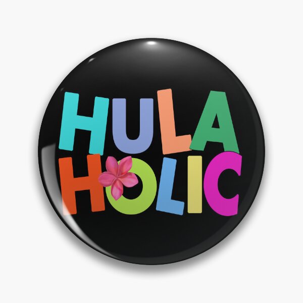 Item preview, Hula-Holic on black designed and sold by Linda Maliuana.