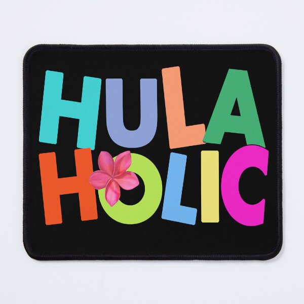Item preview, Hula-Holic on black designed and sold by Linda Maliuana.