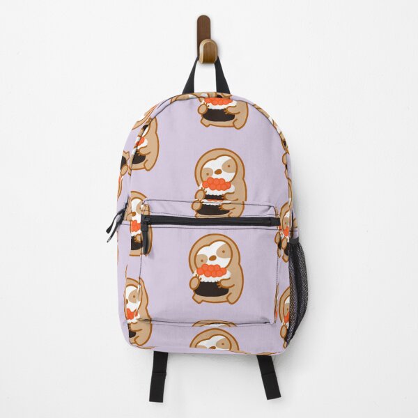 Item preview, Cute Salmon Roe Sushi Sloth designed and sold by theslothinme.
