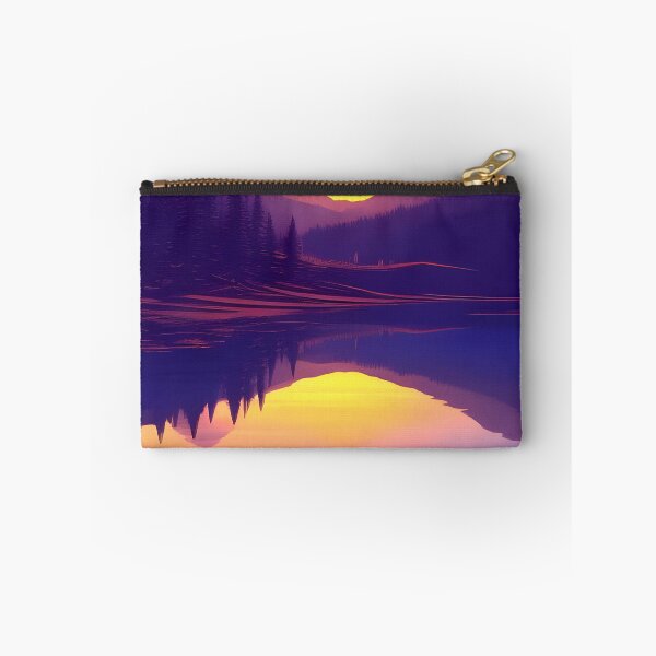 Item preview, Discover the Elegance and Charm of Our Collection of Minimalist Landscape and Lake Sunrise Prints designed and sold by supeart.