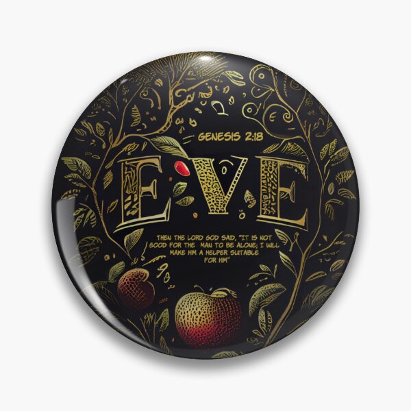 Item preview, Image with Text for Genesis 2:18 and Big Letters Saying EVE designed and sold by Art4Christ.