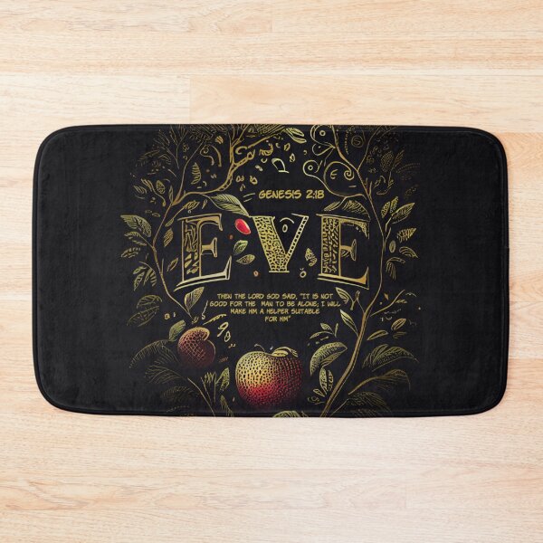Item preview, Image with Text for Genesis 2:18 and Big Letters Saying EVE designed and sold by Art4Christ.