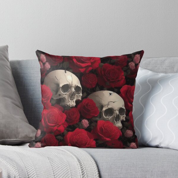 Item preview, Skulls and Roses designed and sold by Ghosty-Patterns.