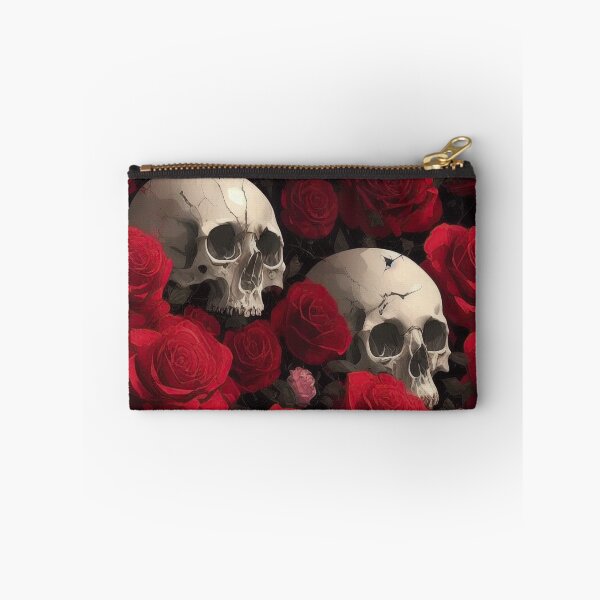 Item preview, Calaveras y rosas designed and sold by Ghosty-Patterns.