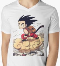 Kid goku Men's V-Neck T-Shirt