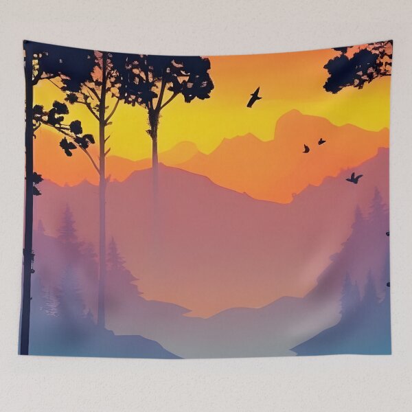Item preview, Enhance Your Space with Our Beautiful Collection of Outdoor Tree View Prints designed and sold by supeart.