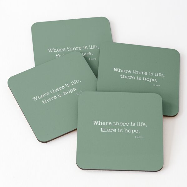 Item preview, Where there is life, there is hope.   Cicero designed and sold by Lyngianni.