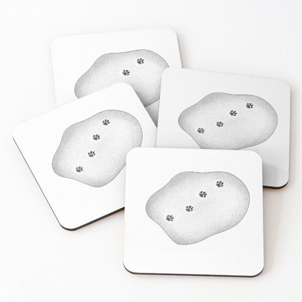 Item preview, Dog Paw Prints  designed and sold by alachiki.