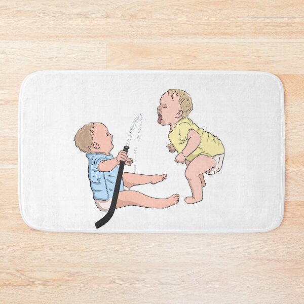 Item preview, Kids Playing In The Garden Hose designed and sold by apohl21.