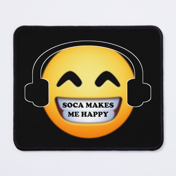 Item preview, Soca Music Makes Me Happy Emoji - Soca Mode designed and sold by Soca-Mode.