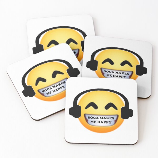 Item preview, Soca Music Makes Me Happy Emoji - Soca Mode designed and sold by Soca-Mode.