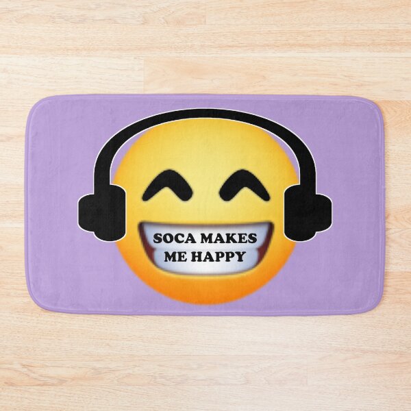 Item preview, Soca Music Makes Me Happy Emoji - Soca Mode designed and sold by Soca-Mode.