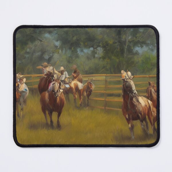 Item preview, Horses in a Pen designed and sold by Yake Nation.