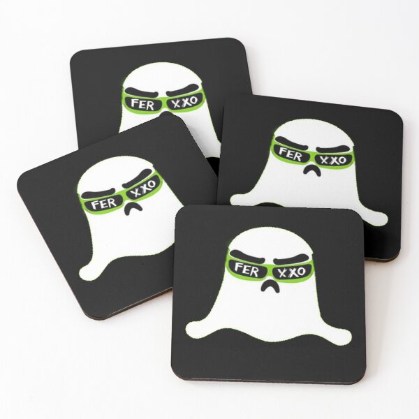 Item preview, Feid logo ghost FERXXO glasses t-shirt designed and sold by pintiita.
