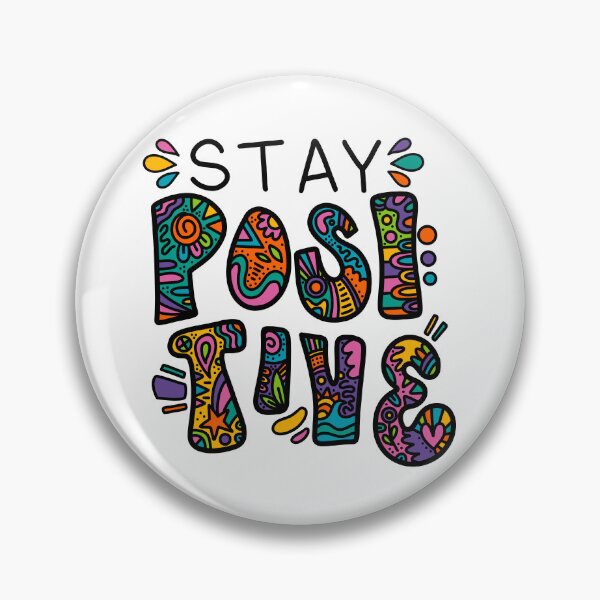 Item preview, Stay Positive Colorful Doodle designed and sold by GraceMakes03.
