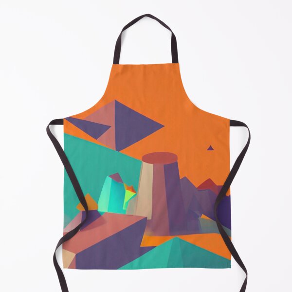 Item preview, Rocky Plains Amidst a Orange Sky designed and sold by TildaTots.