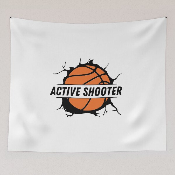Item preview, Active Shooter Basketball designed and sold by elkingo.
