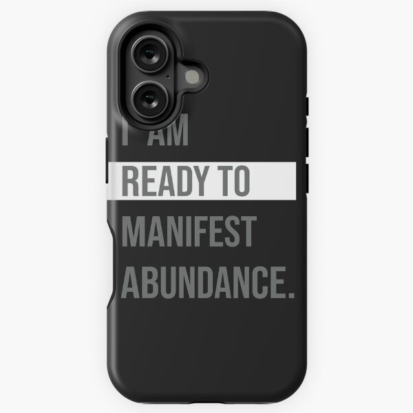 Item preview, I AM READY TO MANIFEST ABUNDANCE designed and sold by afushk.