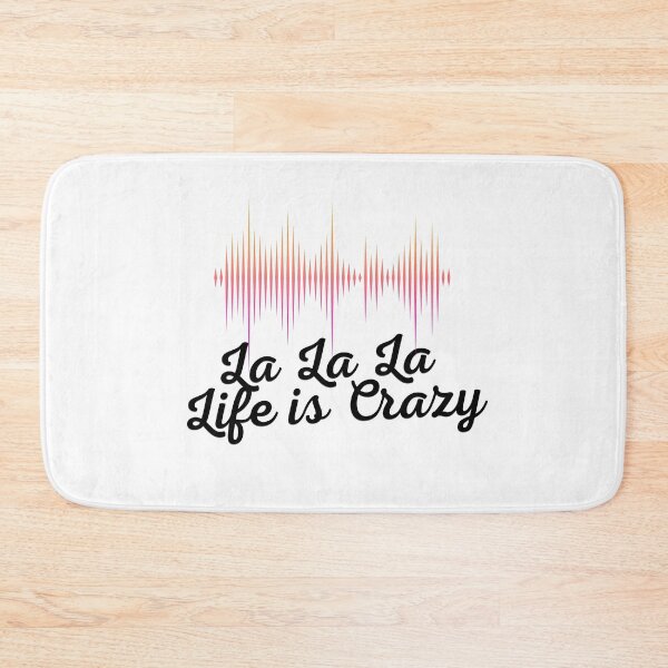 Item preview, Quirky Quotes, Funny Quote, Life is crazy,funny thoughts designed and sold by PeacePrint.