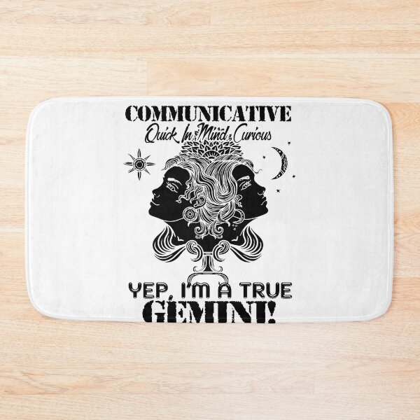 Item preview, Communicative Quick In Mind Curious True Gemini designed and sold by UnknownArtistt.