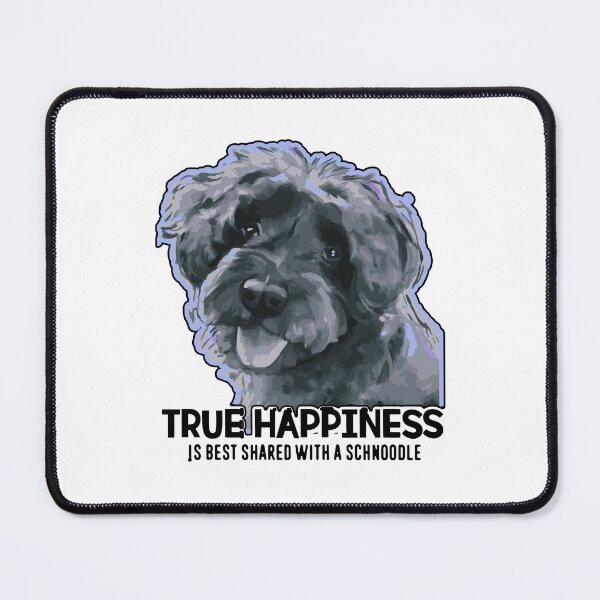 Item preview, True Happiness With a Schnoodle designed and sold by UnknownArtistt.