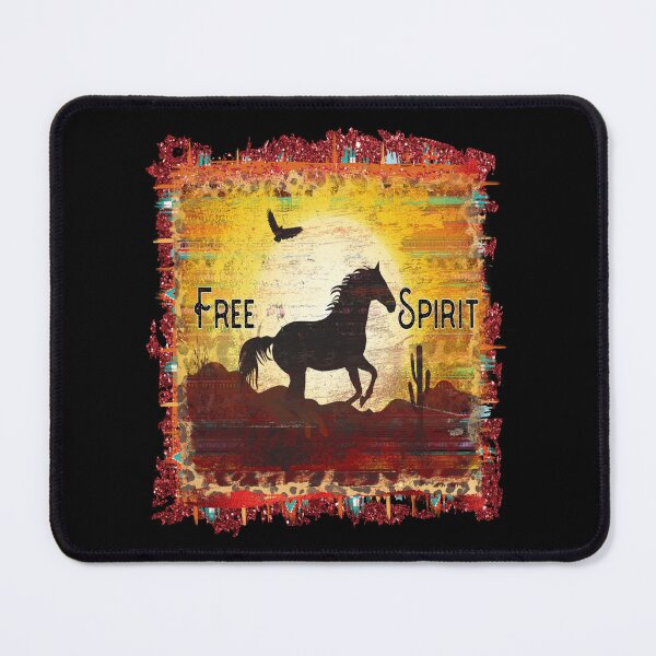 Item preview, Free Spirit Southwestern design-gift for horse lovers designed and sold by BRtisticDesigns.