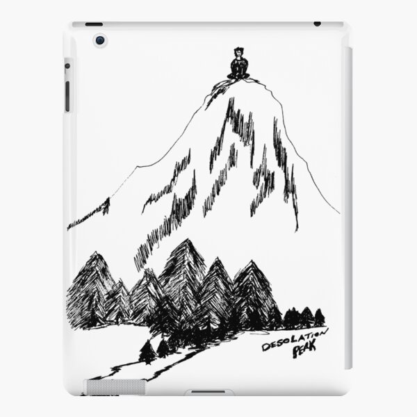 Desolation Peak_Alone Time iPad Snap Case