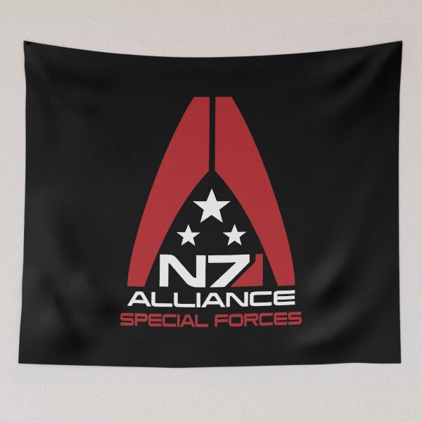 Item preview, Mass Effect N7 Logo designed and sold by Syawaludiin.