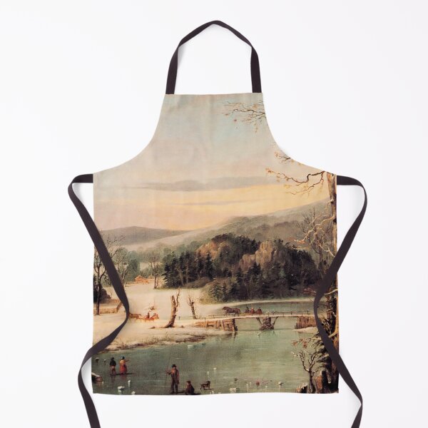 Item preview, Winter scenery - A Christmas Party by George Henry Durrie designed and sold by AR-shop.