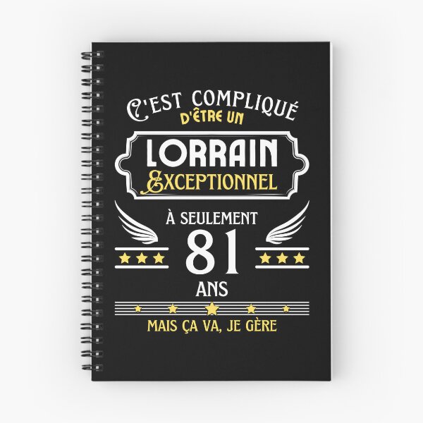 Item preview, Lorrain Man 81st Birthday gift designed and sold by RomualdGR.