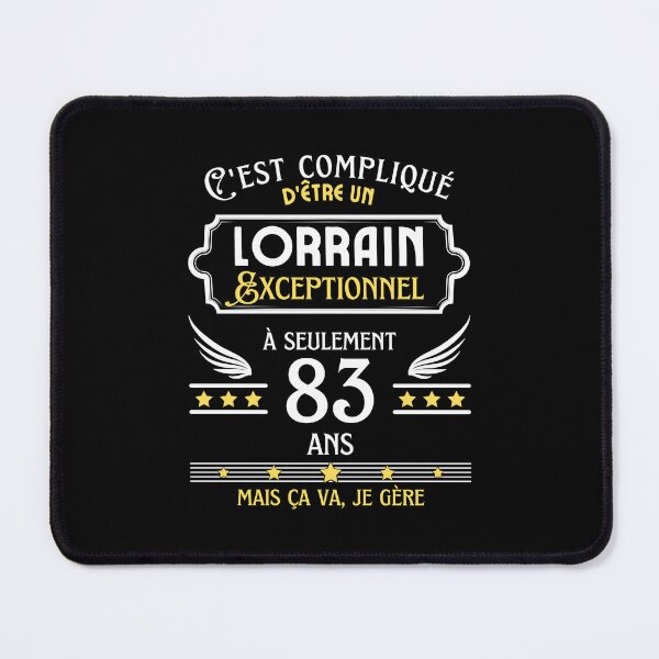 Item preview, Lorrain Man 83 Years Birthday Gift designed and sold by RomualdGR.