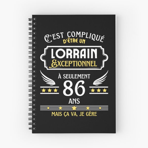 Item preview, Lorrain Man 86th Birthday gift designed and sold by RomualdGR.