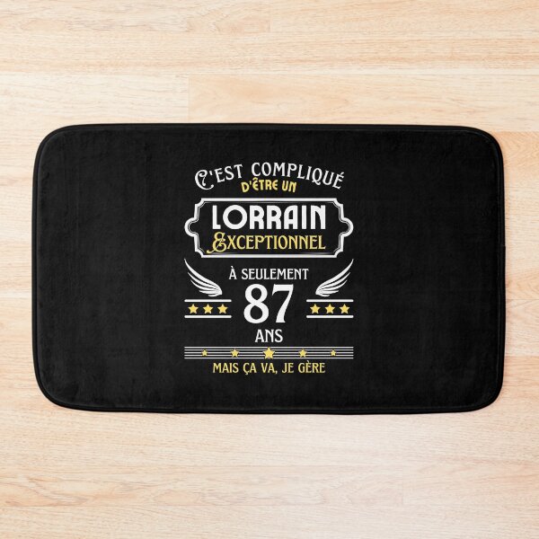 Item preview, Lorrain Man 87th Birthday gift designed and sold by RomualdGR.