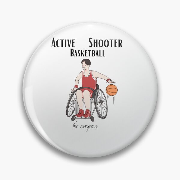 Item preview, Active Shooter Basketball designed and sold by elkingo.