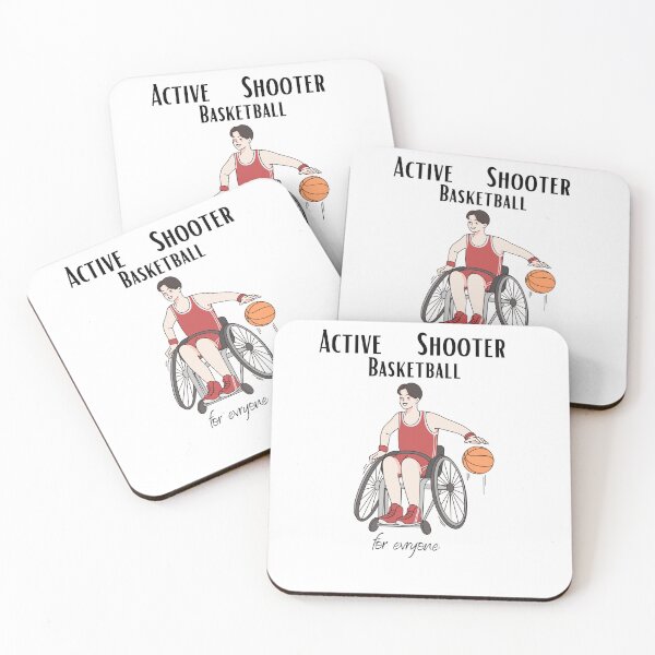 Item preview, Active Shooter Basketball designed and sold by elkingo.