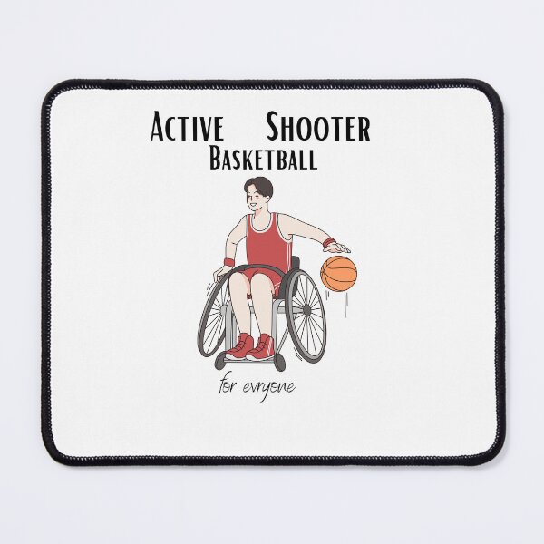 Item preview, Active Shooter Basketball designed and sold by elkingo.