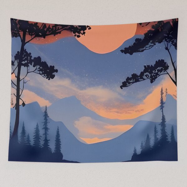 Item preview, Outdoor Tree View: A Stunning Addition to Your Home Decor designed and sold by supeart.
