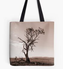 Lonely old Paddock Tree Tote Bag