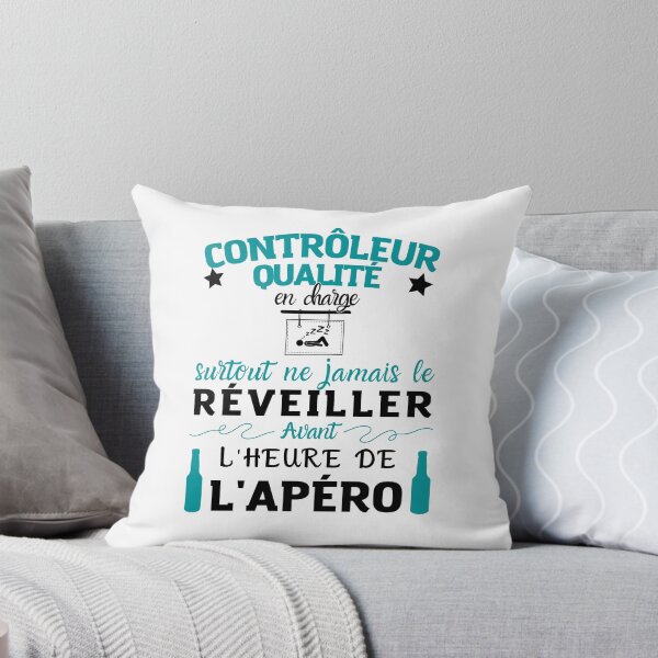 Aperçu de l'œuvre Cadeau Humour Homme contrôleur Qualité Noel anniversaire créée et vendue par RomualdGR.