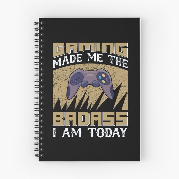 Item preview, Gaming made me the badass-gift idea for gamers designed and sold by BRtisticDesigns.